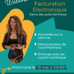 mercredi 13 mai à 10h30 webinaire facturation electronique cerfrance cantal